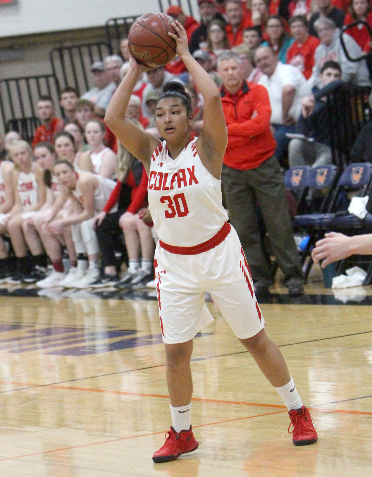 Colfax girls basketball vs Unity at Chetek-Weyerhaeuser 3-5-20